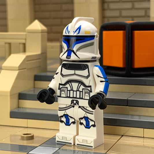 (B-GRADE) Lit Bricks - Blue Captain